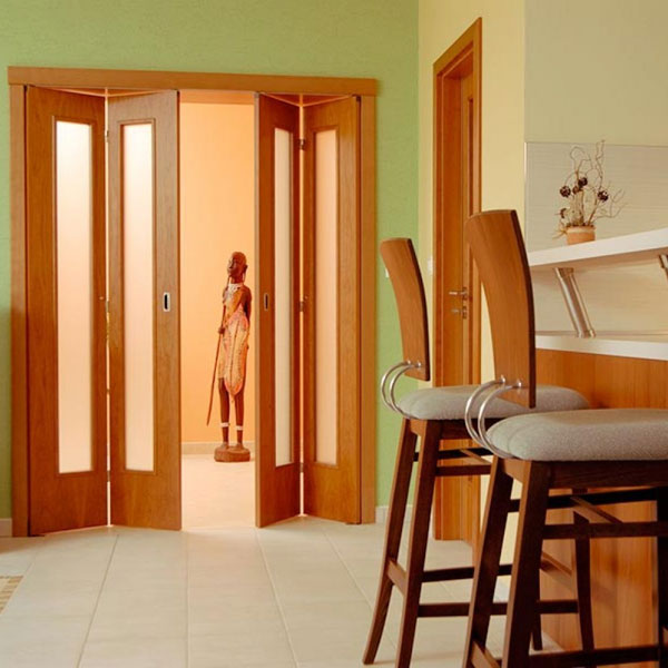 двери на кухню раздвижные гармошка Астрахань