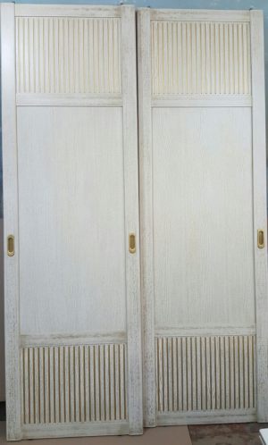 Двери для шкафа купе с фрезеровкой Астрахань